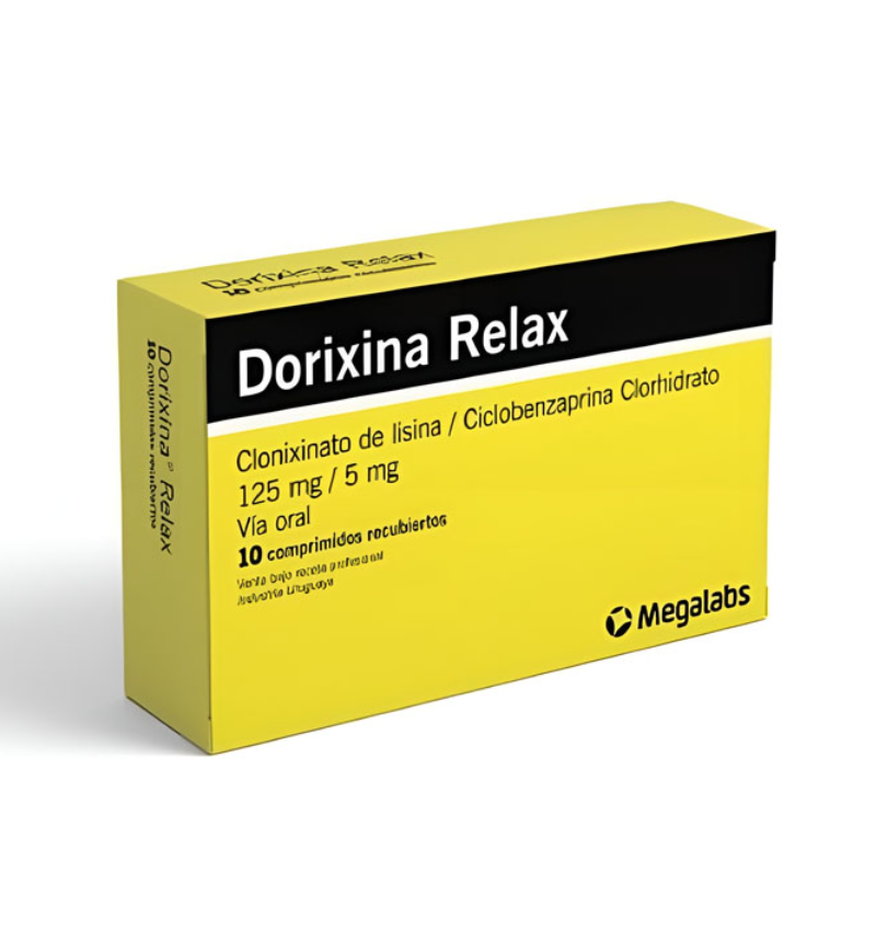 Lisina + Ciclobenzaprina 10 comprimidos (Dorixina Flex)